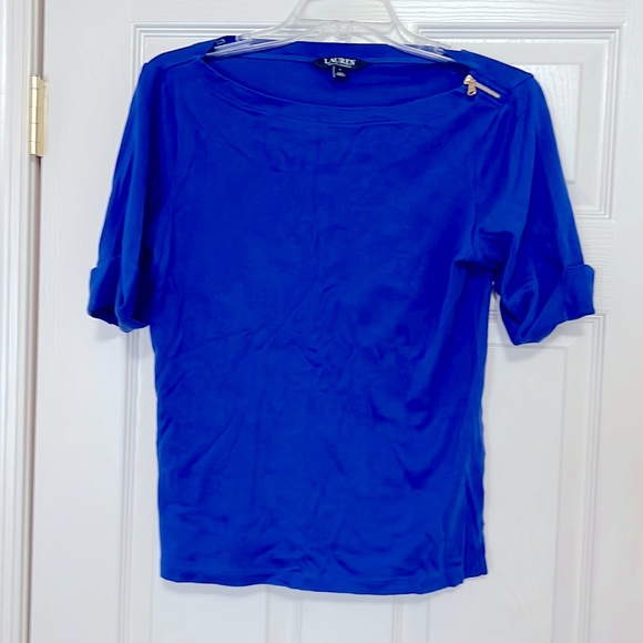 Lauren Ralph Lauren Tops - Lauren Ralph Lauren tee shirt, blue,size L